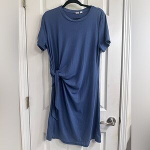 GAP Blue Casual T-Shirt Dress